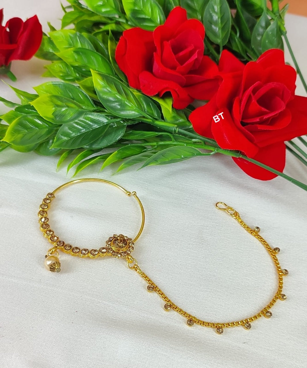 Gold Plated Fashion Nose Ring